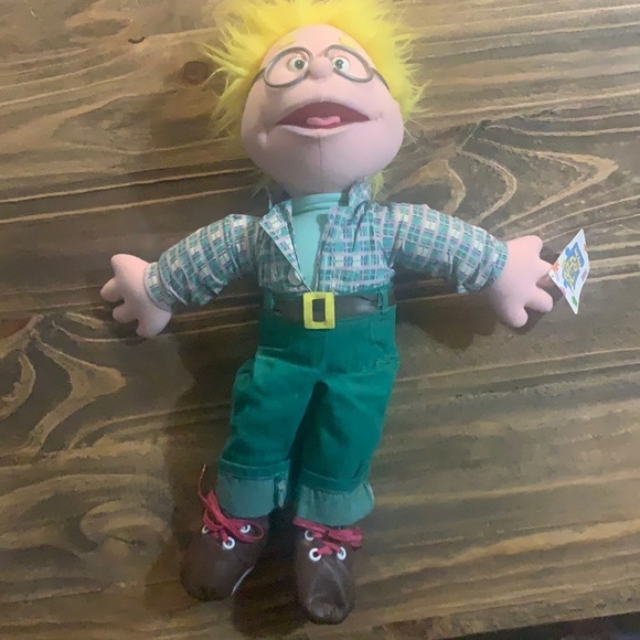 Puzzle place plush doll vintage TV 1990s 90s PBS NWT Ben South Dakota - Picture 1 of 10